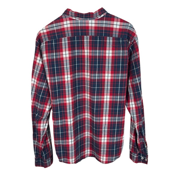 BF1461 Men’s H&M Plaid Flannel Preppy Button Down Shirt XL - Picture 4 of 5